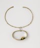 Stone-in-Cuff Necklace