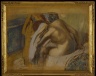 Woman Drying Her Hair (Femme s