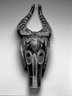 Brooklyn Museum: Zamble Helmet Crest Mask