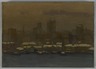 River Front, New York, in Winter