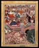 Amr, Disguised as Mazmahil the Surgeon, Practices Quackery on the Sorcerers of Antali