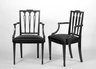 Two Mahogany Armchairs