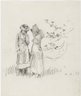 Two Girls in a Field