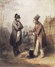 Brooklyn Museum: Napoleon Standing with a Soldier