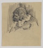 [Untitled] (Sketch of Head of Man)