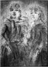 Study of Two Women (&Atilde;�tude de deux femmes)