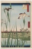 Horikiri Iris Garden (Horikiri no Hanashobu), No. 64 from One Hundred Famous Views of Edo
