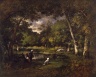 The Pond at Fontainebleau (La Mare Fontainebleau)