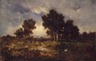 Brooklyn Museum: Trees and Pool