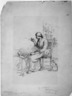 Woman Feeding a Child