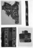 Mantle, Small, Fragments or Headcloth, Fragments or Mantle, Border and Corners, Fragments