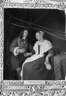 Young Woman Offering a Glass of Wine to a Soldier