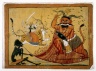 Durga Slaying the Buffalo Demon, Raktabij, and Kali Lapping up the Demon
