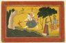 Balamara Diverting the Course of the Yamuna River with his Plough