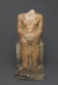 Brooklyn Museum: Seated Statue of Nakhtsaes