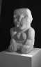 Massive Statue of Seated Woman