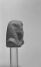Brooklyn Museum: Upper Portion of a Shabti of Akhenaten