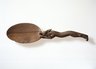 Brooklyn Museum: Spoon with Jackal Handle