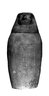 Brooklyn Museum: Canopic Jar and Lid (Depicting a Hawk)