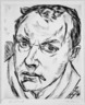 Large Self-Portrait (Grosses Selbstbildnis)