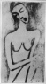 Crouching Female Nude (Hockender weiblicher Akt)