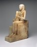 Brooklyn Museum: Statuette of Queen Ankhnes-meryre II and her Son, Pepy II