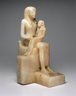 Brooklyn Museum: Statuette of Queen Ankhnes-meryre II and her Son, Pepy II