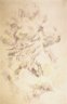 Study of Trees and Rocks; Study of Trees (verso)