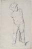 Study from a Statuette of a Cupid (&Atilde;�tude de l