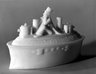 Brooklyn Museum: Covered Dish, Battleship with Uncle Sam