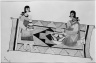 Two Women on a Rug