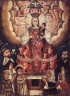Brooklyn Museum: Madonna with Christ Child, St. Dominic, St. Francis, and Indian Worshippers