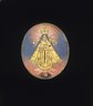 Painted Medallion
Recto: Virgin of Copacabana
Verso: Crucifixion with the Virgin of Sorrows, Mary Magdalene, and Saint John the Evangelist