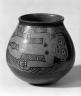 Jar with Swimmers