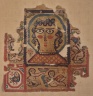 Textile of Haloed Head of a Woman