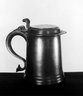 Brooklyn Museum: Flat-Top Tankard with Crenated Lid