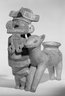 Man and Llama Vessel