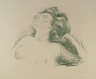 Reclining Half Nude II (Liegender Halbakt II)