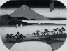 Fuji from Mihonoura (fan)