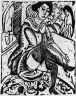 Woman, Tying Shoe (Frau Schuh zukn&Atilde;&para;pfend)