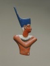 Inlay Figure of a King in Four Pieces