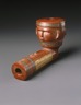 Inlayed Pipe Bowl with Two Faces