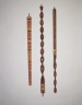 Carved and Inlayed Spiral Pipe Stem
