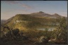 A View of the Two Lakes and Mountain House, Catskill Mountains, Morning