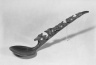 Carved Spoon with Five Animal Heads