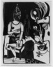 Seated Harlequin (Sitzender Harlekin)