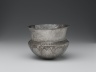 Bowl with Incised Rosette on Base