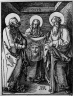 Saint Veronica Between Saints Peter and Paul