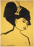 Milliner with Hat (Modistin mit Hut)