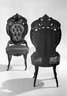Side chair (one of a set of three) (Rococo Revival style)